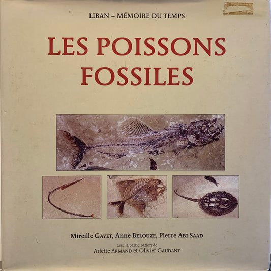 Livre : Les poissons fossiles par un collectif d'Auteur | Format Broché | Editions Liban - Mémoire du Temps