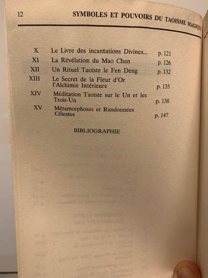 Book: Symbols and Powers of Magical Taoism by Dominique Szenes | Paperback | AMARANDE Editions