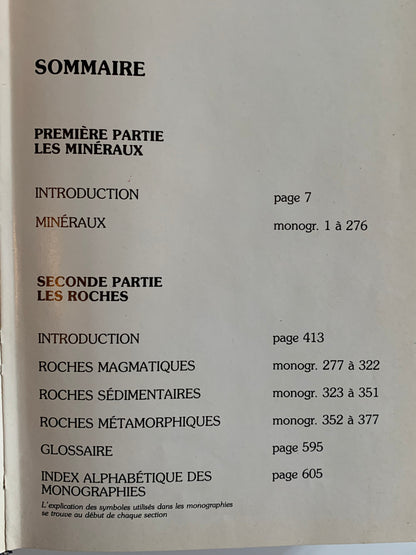 Livre : Guide des Minéraux et Roches | Broché | Editions Fernand Nathan