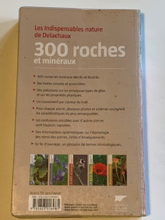 Livre : 300 roches et minéraux par Rupert Hochleitner | Broché | Editions Delachaux et Niestlé