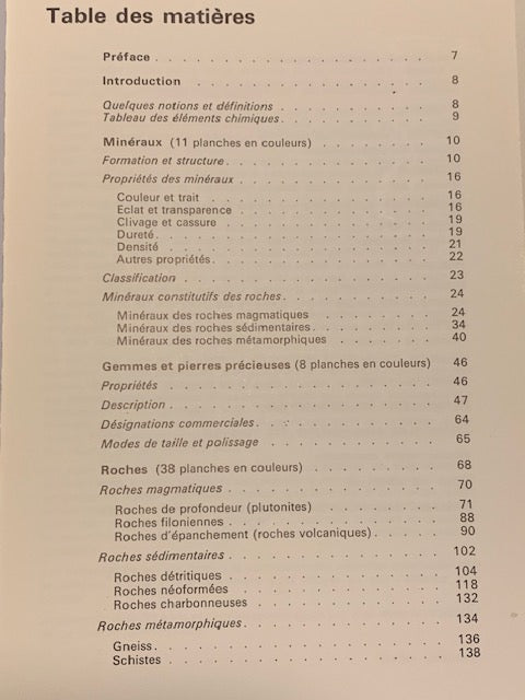 Livre : Pierre et Minéraux par Walter Schumann| Relié | Editions Delachaux et Niestlé