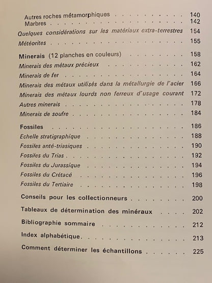 Livre : Pierre et Minéraux par Walter Schumann| Relié | Editions Delachaux et Niestlé