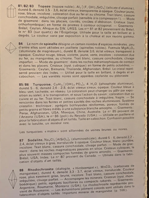 Livre : Pierre et Minéraux par Walter Schumann| Relié | Editions Delachaux et Niestlé