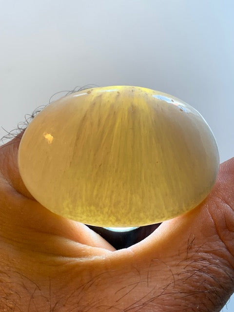 Scolécite (famille des zéolites) – 3 galets polis au choix ! Qualité AA à AAA