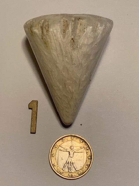 Scolécite (famille des zéolites) – 2 cœurs de druses polis au choix ! Qualité AA à AAA