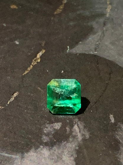 Émeraudes naturelles de Zambie – Pierres fines authentiques (2 carats au total) - Vendu en lot ou à l’unité