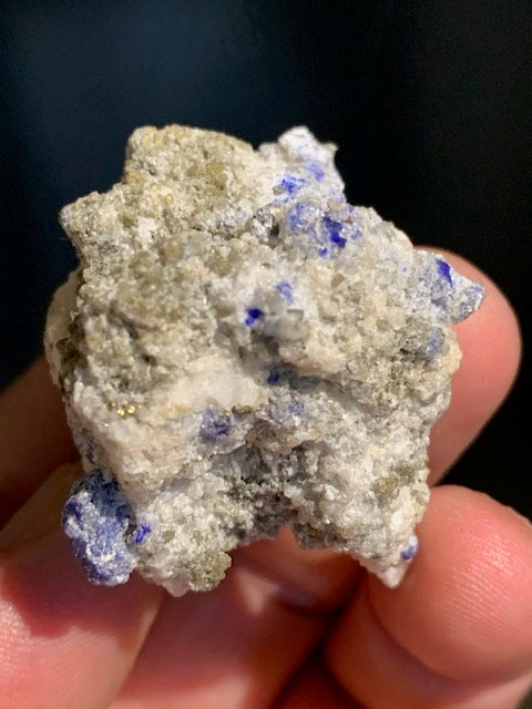K2 Jasper - Raw specimens from 24 to 40 grams! Stunning Azurite crystals in granite!
