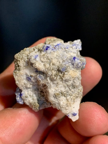 K2 Jasper - Raw specimens from 24 to 40 grams! Stunning Azurite crystals in granite!