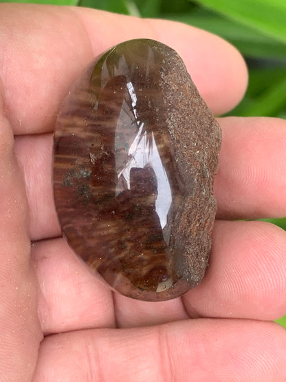 Cristal de Roche/ Quartz Lodolite ou Quartz Chaman – Spécimen naturel - ± 47 mm (H) × 36 × 30 - 67 gr. !