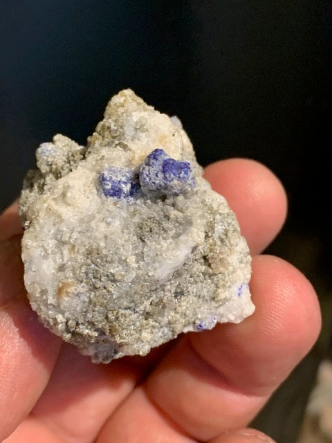 K2 Jasper - Raw specimens from 24 to 40 grams! Stunning Azurite crystals in granite!
