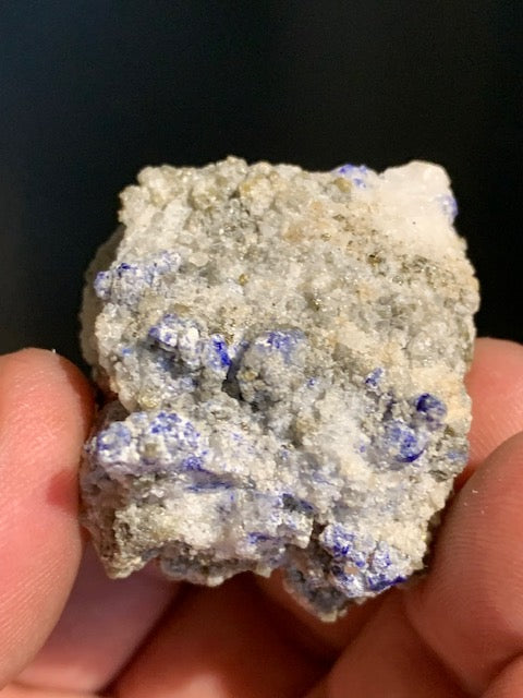 K2 Jasper - Raw specimens from 24 to 40 grams! Stunning Azurite crystals in granite!