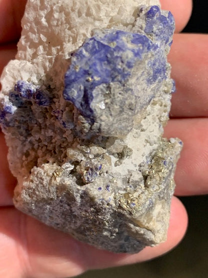 K2 Jasper - Raw specimens from 24 to 40 grams! Stunning Azurite crystals in granite!