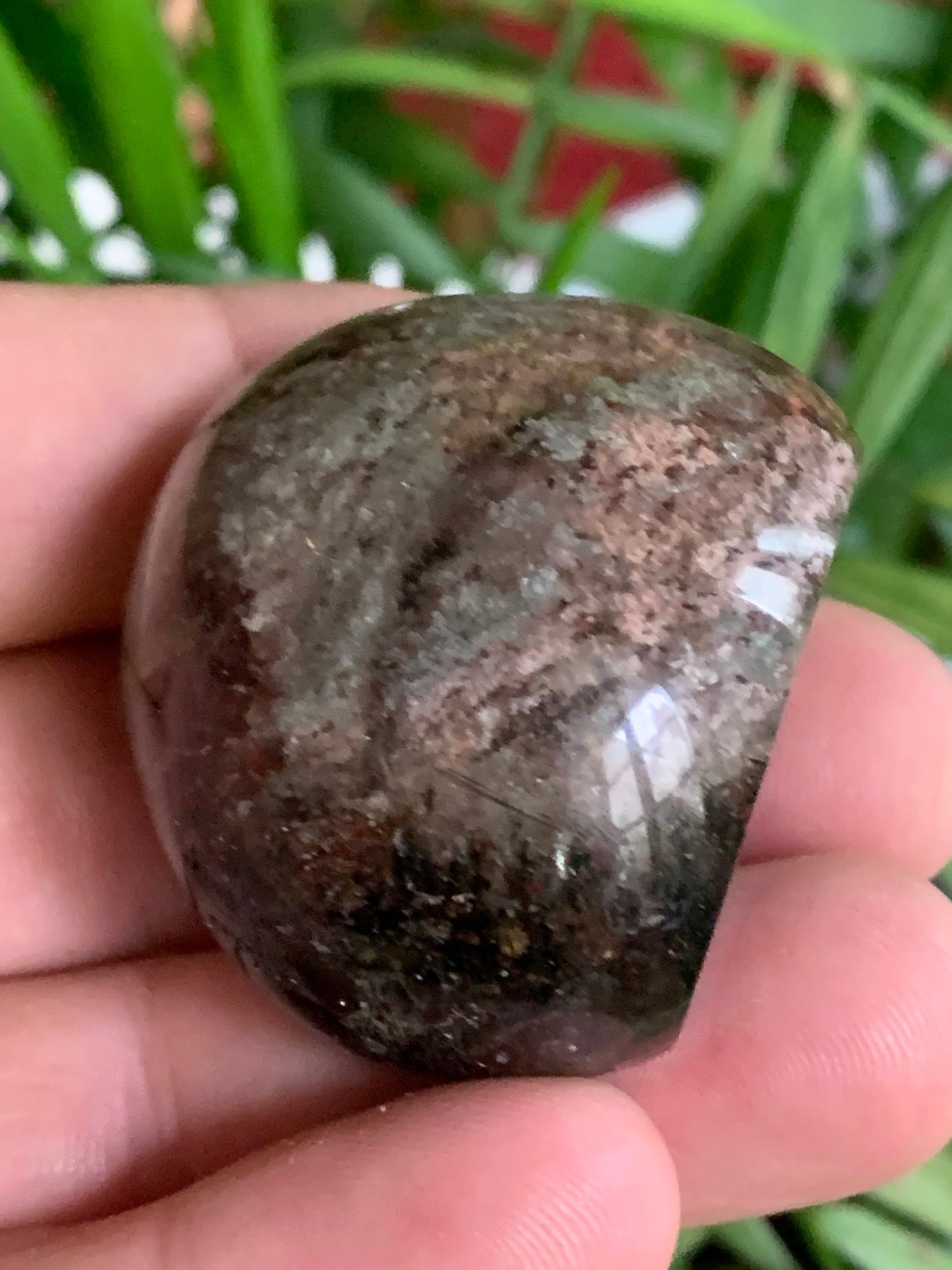 Cristal de Roche/ Quartz Lodolite ou Quartz Chaman – Spécimen naturel - ± 45 mm × 39 × 30 - 69,3 gr. !