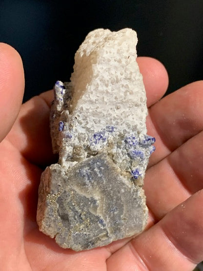 K2 Jasper - Raw specimens from 24 to 40 grams! Stunning Azurite crystals in granite!