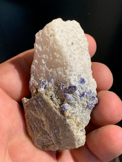 K2 Jasper - Raw specimens from 24 to 40 grams! Stunning Azurite crystals in granite!