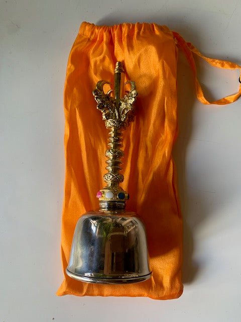 Cloche de prêtre Balinais – Son pur et clair comme un bol chantant, fabriquée par des maîtres artisans, une oeuvre d'Art !