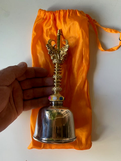 Cloche de prêtre Balinais – Son pur et clair comme un bol chantant, fabriquée par des maîtres artisans, une oeuvre d'Art !