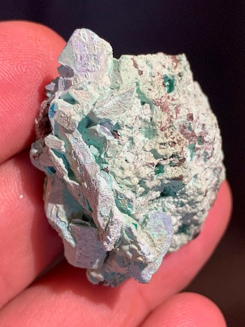 Chalcanthite (Sulfate de cuivre) - spécimen brut et naturel de 41 mm x 35 x 24 - 21,8 grammes