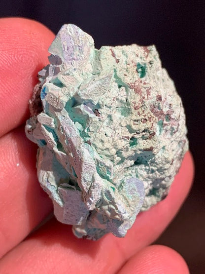 Chalcanthite (Sulfate de cuivre) - spécimen brut et naturel de 41 mm x 35 x 24 - 21,8 grammes