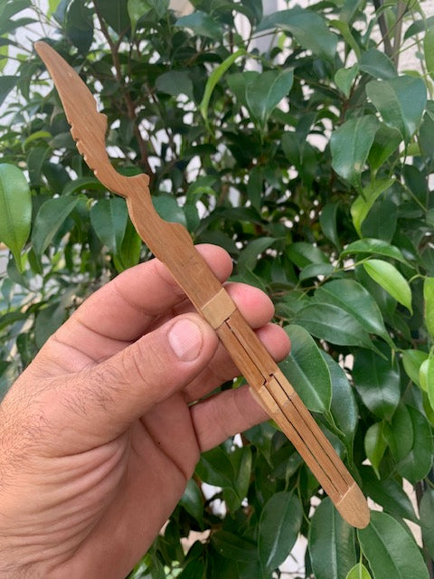 Traditional jaw harp from Indonesia called 'karinding' - Handmade from bamboo