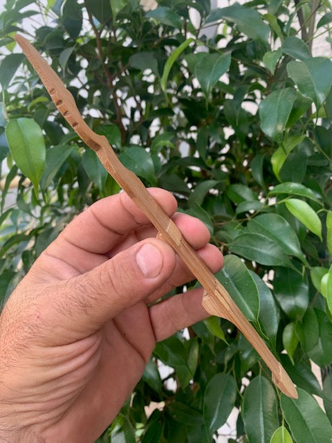 Traditional jaw harp from Indonesia called 'karinding' - Handmade from bamboo