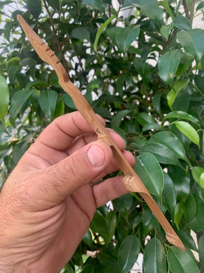 Traditional jaw harp from Indonesia called 'karinding' - Handmade from bamboo