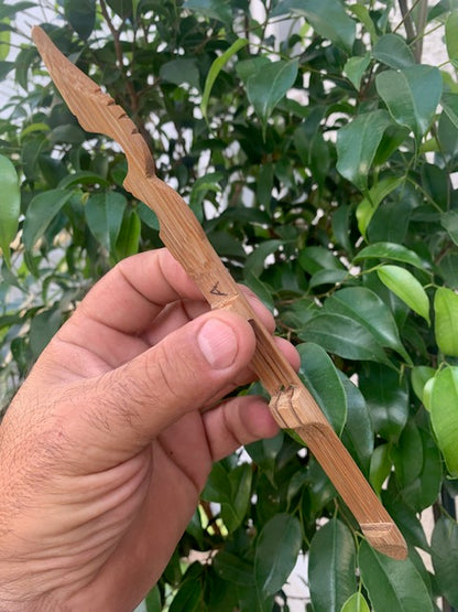 Traditional jaw harp from Indonesia called 'karinding' - Handmade from bamboo