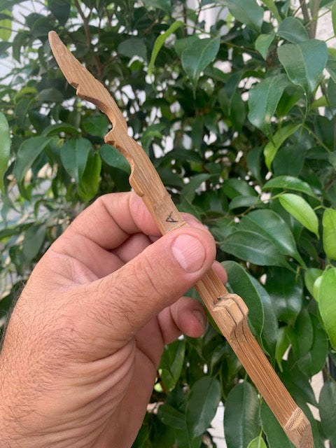 Traditional jaw harp from Indonesia called 'karinding' - Handmade from bamboo