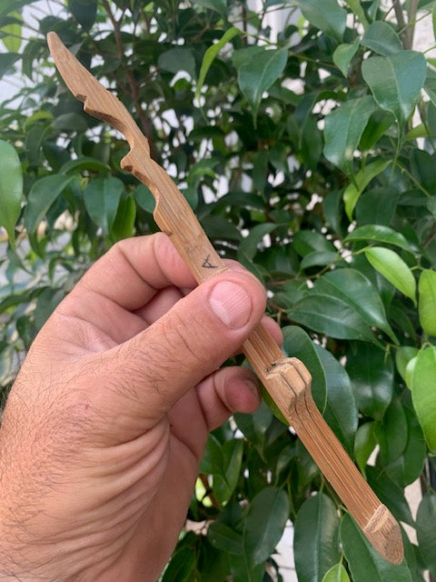 Traditional jaw harp from Indonesia called 'karinding' - Handmade from bamboo