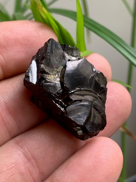 Shungite Élite/ Noble  – Pierre brute naturelle 35x20x16 mm, 9,4 g – Pièce rare et authentique !