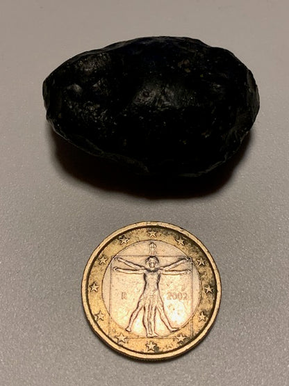 Tectite du Viet-Nam - 37 mm x 27 x 20 - 21,9 grammes - Fascinant, envoutant, hypnotisant !