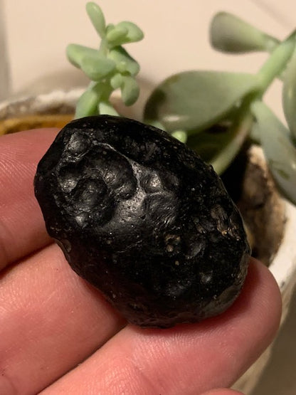 Tectite du Viet-Nam - 37 mm x 27 x 20 - 21,9 grammes - Fascinant, envoutant, hypnotisant !