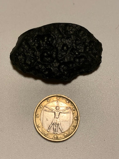 Tectite du Viet-Nam - 50 mm x 32 x 10 - 19 grammes - Fascinant, envoutant, hypnotisant !