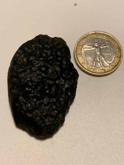 Tectite du Viet-Nam - 50 mm x 32 x 10 - 19 grammes - Fascinant, envoutant, hypnotisant !