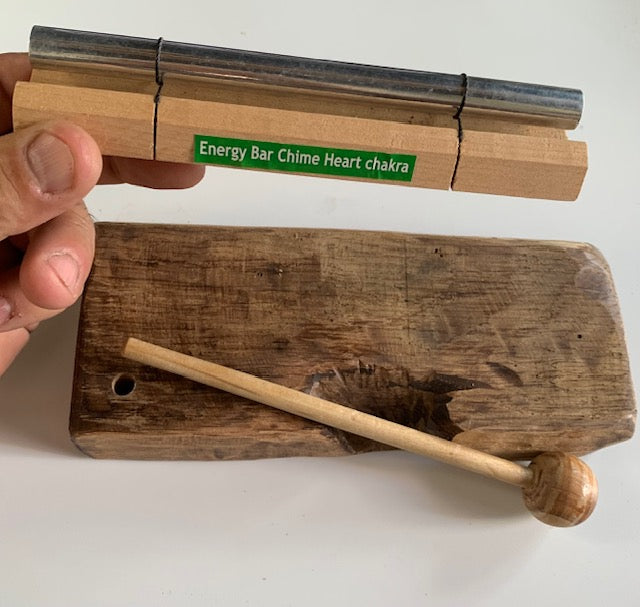 Support Bois pour Tube Sonore de type 'Energy Chimes' – Vendu à l'unité pour 1, 3, 7 ou 11 emplacements | Fait Main en France – Zen Curiosity
