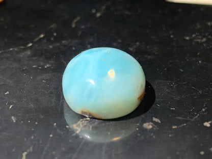 Larimar – Cabochon de forme ovale de 21 × 17 × 9 mm - 5 gr. - Nuances naturelles magnifiques, parfait pour bijoux raffinés, collectionneur passionné ou exposition