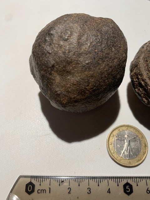 Boules de Moqui ou Pierres des Chamans - Paire unique de Ø 55 mm  – 265 g (les deux)
