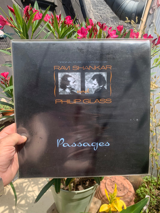Disque vinyle - Artiste : Ravi Shankar avec Philip Glass – Passages - Label : Legacy