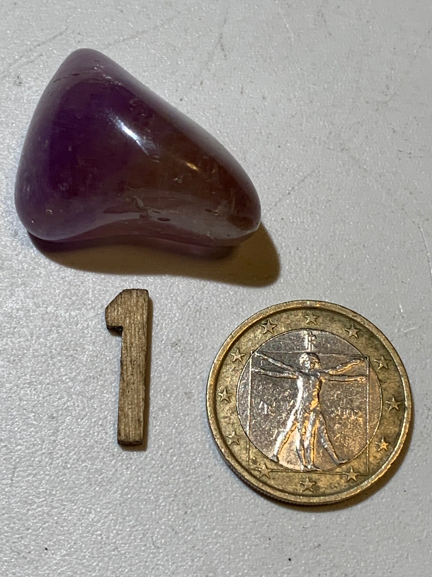 Amétrine – Pierres roulées à l'unité - ± 30 x 20 x 20 mm environ – De 14 à 16 g - parfait pour mettre dans les poches !
