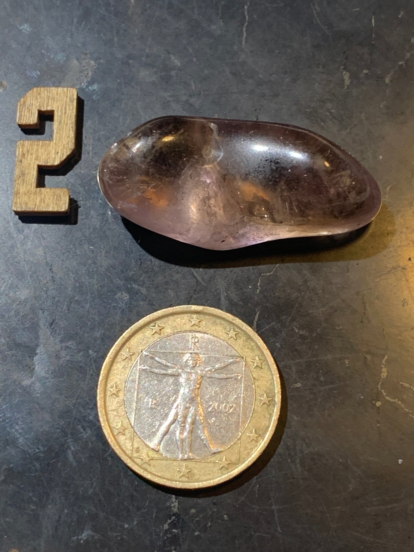Amétrine – Pierres roulées à l'unité - ± 30 x 20 x 20 mm environ – De 10 à 22 g - parfait pour mettre dans les poches !