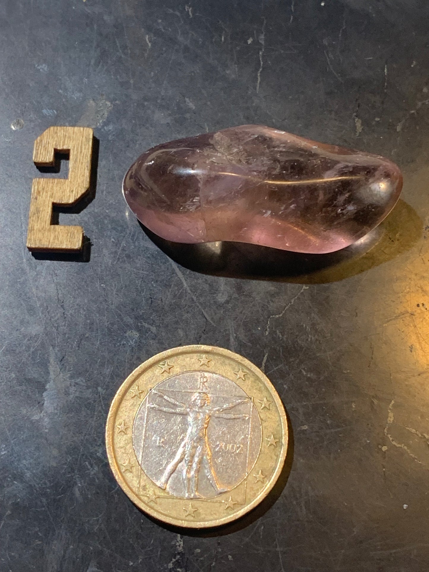 Amétrine – Pierres roulées à l'unité - ± 30 x 20 x 20 mm environ – De 10 à 22 g - parfait pour mettre dans les poches !