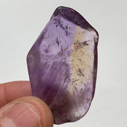 Amétrine – Pierre roulée de ± 50 x 30 x 11 mm environ – De 19,9 g - parfait pour mettre dans les poches !
