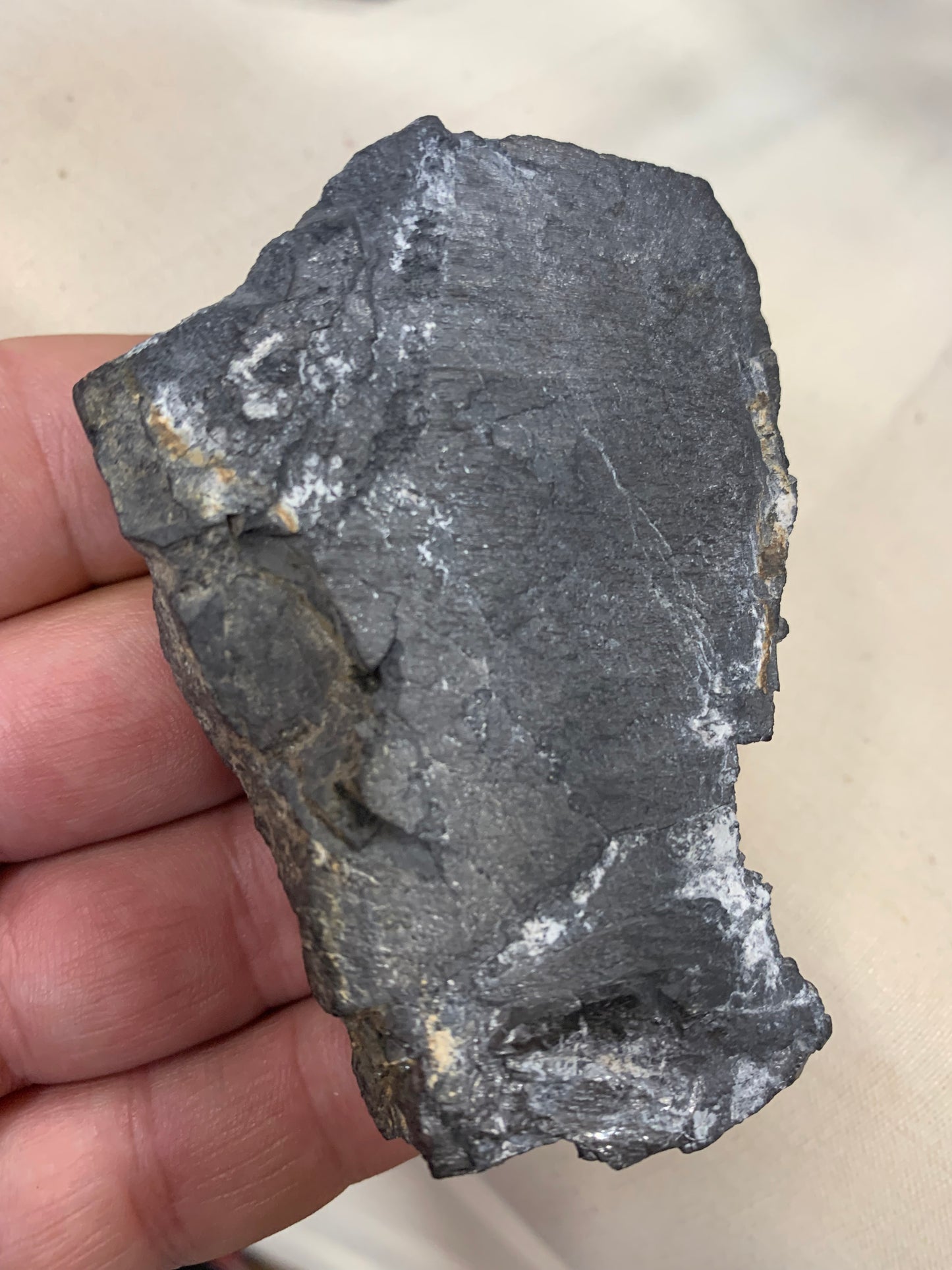 Shungite Petrovsky  – Pierre brute naturelle 75x55x25 mm, 40 g – Pièce rare et authentique !