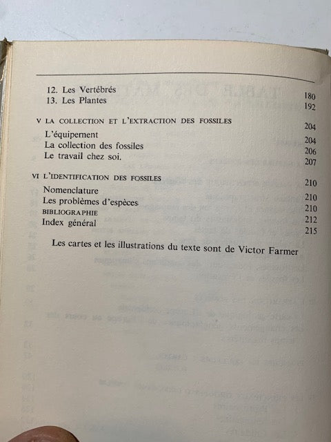 Livre : Les Fossiles en couleurs de J.F. Kirkaldy | Format Poche | Chez F. Nathan