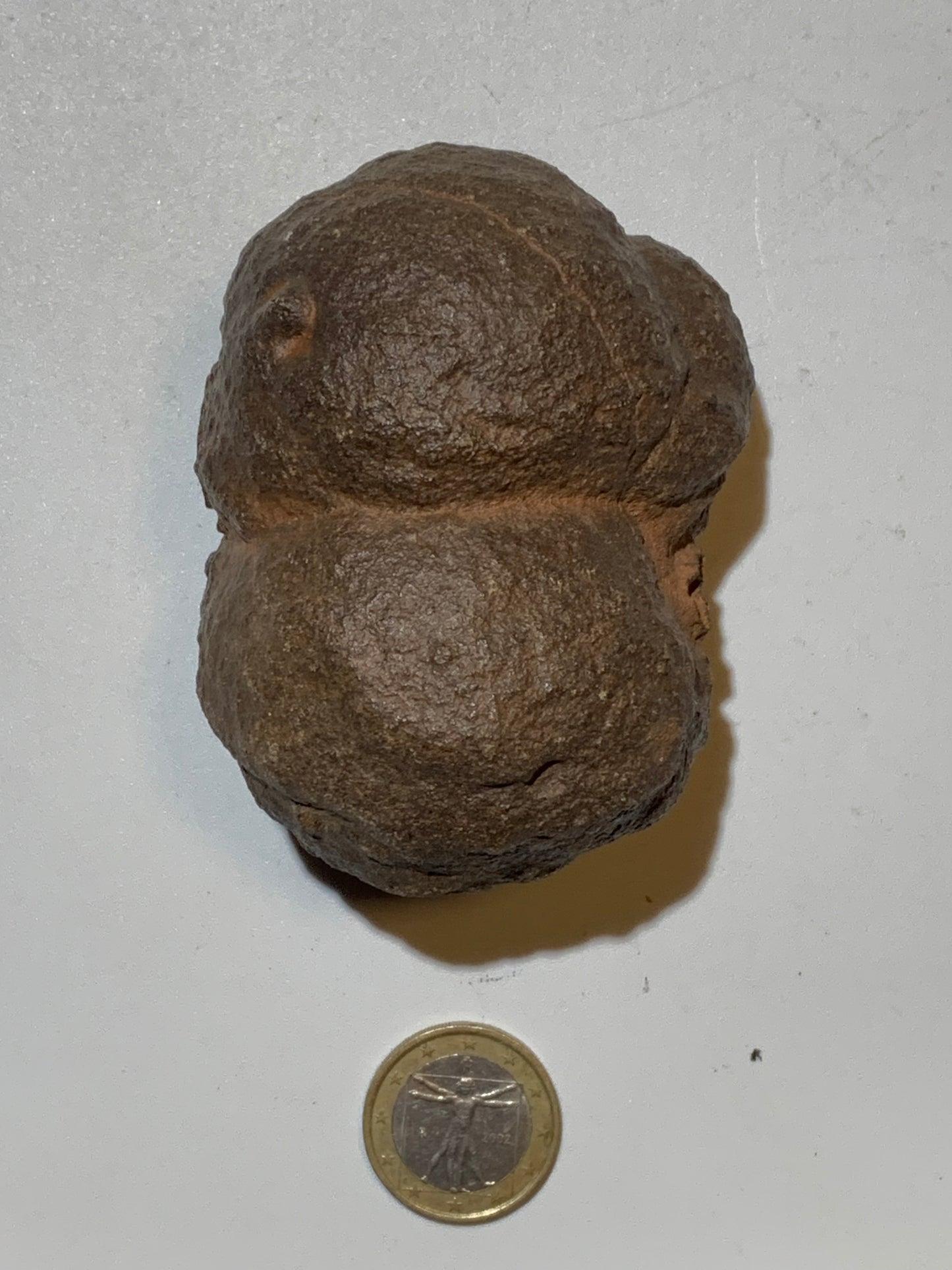 Boules de Moqui ou Pierres des Chamans - Paire unique de Ø 80 mm  – 601,5 g (les deux) – Pierre rare et exceptionnelle !