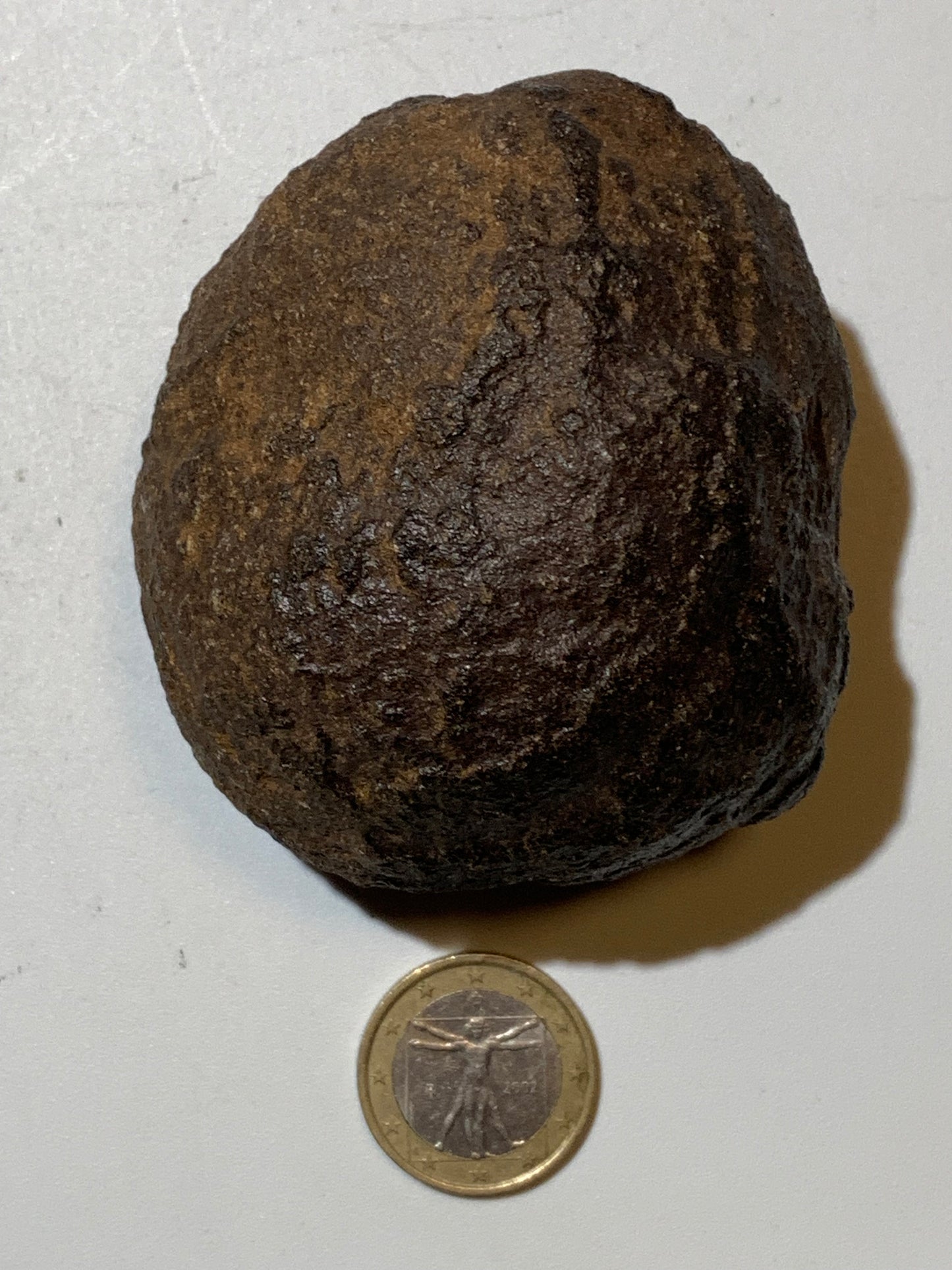 Boules de Moqui ou Pierres des Chamans - Paire unique de Ø 80 mm  – 601,5 g (les deux) – Pierre rare et exceptionnelle !