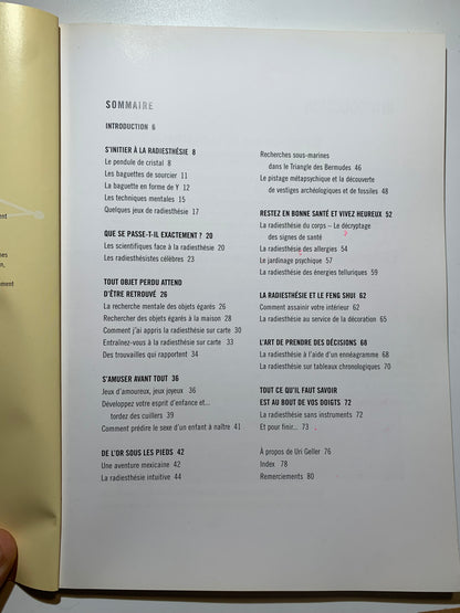 Livre : Le coffret du pendule | Chez France Loisirs - Vendu avec baguette et pendule de radiéstésie