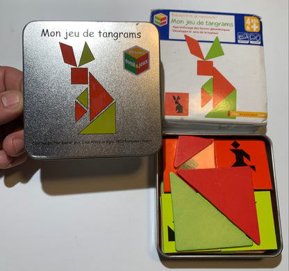 Jeux d'éveil : Mon jeux de tangrams | pour 4 ans et + (Jeux d'occasion)