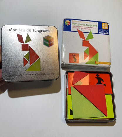 Jeux d'éveil : Mon jeux de tangrams | pour 4 ans et + (Jeux d'occasion)