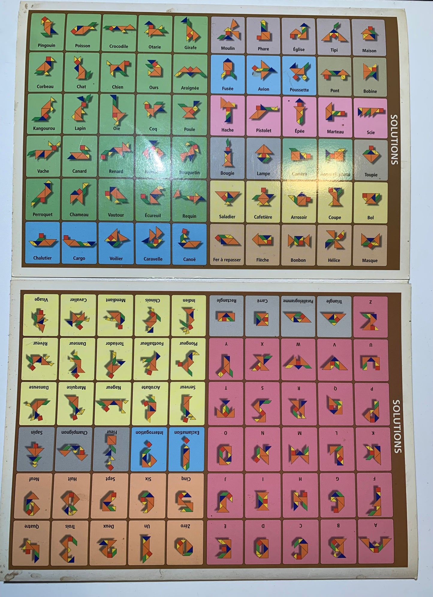 Jeux d'éveil : Mon jeux de tangrams | pour 4 ans et + (Jeux d'occasion)